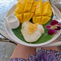 Mango sticky rice at Summer Fresh in Ao Nang