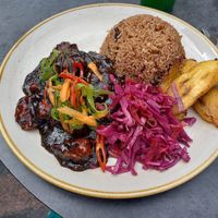 Vegan jerk - amazing!!! at Ma Petite Jamaica in North West London