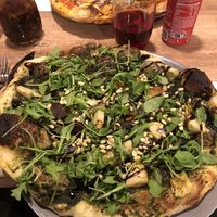 La meilleure pizza ! Pesto et pignon💗 at Bella Vita in Strasbourg