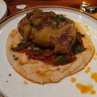 Aubergine Frittiert at ÜBERLAND in Braunschweig