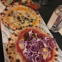 Pizza plate at Pico Pizza - Vesterbro in Copenhagen