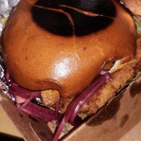 Chick pickle burger at Yumgrub in Dublin