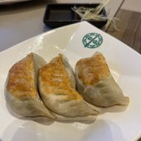 Pan-fried Gyoza(Omnimeat)   at Tim Ho Wan  in Northeast Singapore