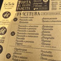Vegan-labeled Torta Al Testo  at Testone in Perugia
