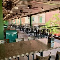 Upstairs outside dining   at Walt Disney World - PizzeRizzo in Lake Buena Vista