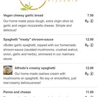 Menu #Veganuary at Cosa Nostra Pizzeria in San Antonio