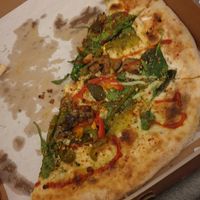 VGN vegetarian pizza (vegan) at La Cucina in East London