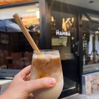 Almond crush (cold coffee) at Mamba in Neuquen