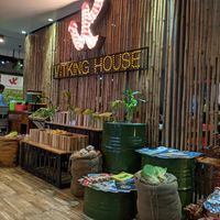 Inside the restaurant at Vitking House in Phnom Penh