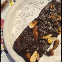 vegan nut brownie at Cucú Schulz in Neuquen