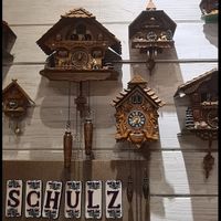 cuckoo clocks! at Cucú Schulz in Neuquen