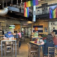 Main dining room   at Ska Brewing in Durango