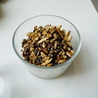 Lavender cream with seeds  at Les Mijoteuses in Dijon