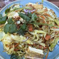 Pho Xao Me mit Tofu  at Cay Tre in Bonn