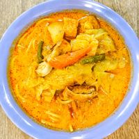 Decent vegan curry chicken noodles at Simplefood Vegetarian & Vegan Cuisine 原味素食 in East Singapore