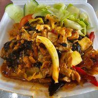 Sardine fish rice, smells good at Simplefood Vegetarian & Vegan Cuisine 原味素食 in East Singapore