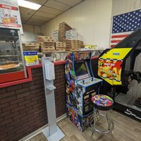 Arcade games at Uncle Gino's Pizzeria in Temecula