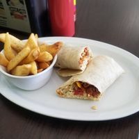 Breakfast burrito at Vegelicious Antioch in Antioch