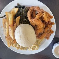 Fried chick plate  at Vegelicious Antioch in Antioch