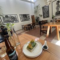   at Mejorana Cocina Temporal in Oaxaca