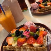 Vegan Waffel   at Anita Cakes in Mallorca