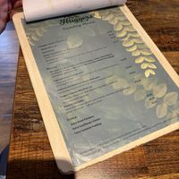 Sunday lunch menu at Huggers in Norwich