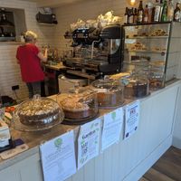 Great cake selection  at Huggers in Norwich