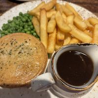 ‘Turkey & pancetta’ pie  at Huggers in Norwich