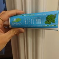 Vegan toothpaste at Food For Thought in St Johns