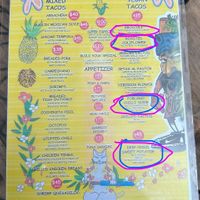   at Tropical Tacos in Playa Del Carmen