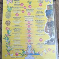   at Tropical Tacos in Playa Del Carmen