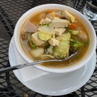 Tom Yum Soup at The Coconut Downtown in Reno