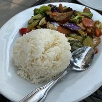 Stir-Fried Eggplant & Veggies at The Coconut Downtown in Reno