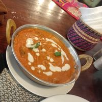 Okra dish with tomato sauce. (I forgot the name) at Harbour Kitchen in Zanzibar