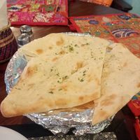 Garlic naan at Harbour Kitchen in Zanzibar