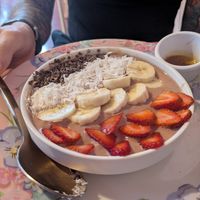 Smoothie bowl at Delirio  in Flores