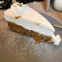 Carrot cake  at Impact Café  in Cologne