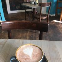 Elimba Kakao mit Hafermilch   at Impact Café  in Cologne