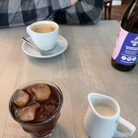 Americano / normal / iced with Oatly   at Impact Café  in Cologne