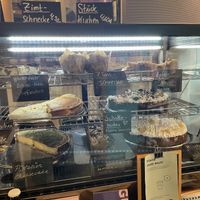 Cakes all vegan   at Impact Café  in Cologne