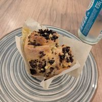 Pizza bun Hack & Cheese (was filed with a minced meat cheese mixture) at Impact Café  in Cologne