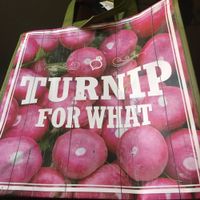 LOVE my reusable bag! haha at Sprouts Farmers Market - San Mateo in Albuquerque