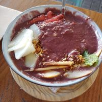 Vegan asai bowl at Ubuntu in Tenerife