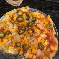 Is it a puzzle or a pizza? I wouldn’t know it looks like it hit the floor   at The Local FFF in Rotterdam