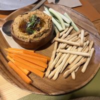 Hummus plate  at Oak Food Beer & Wine in Coimbra