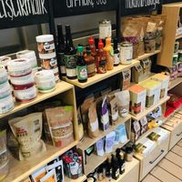 vegan store at OMM Bakkal in Eskisehir