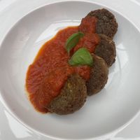 Polpette vegetali  at Bue d'Oro in Valeggio Sul Mincio