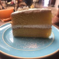 Coconut cake  at B Planet La Laguna in Tenerife