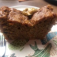 Carrot cake   at B Planet La Laguna in Tenerife