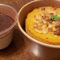 Tiramisu & lentils parmentier at SOA RESTAURANT BOULOGNE in Boulogne-billancourt